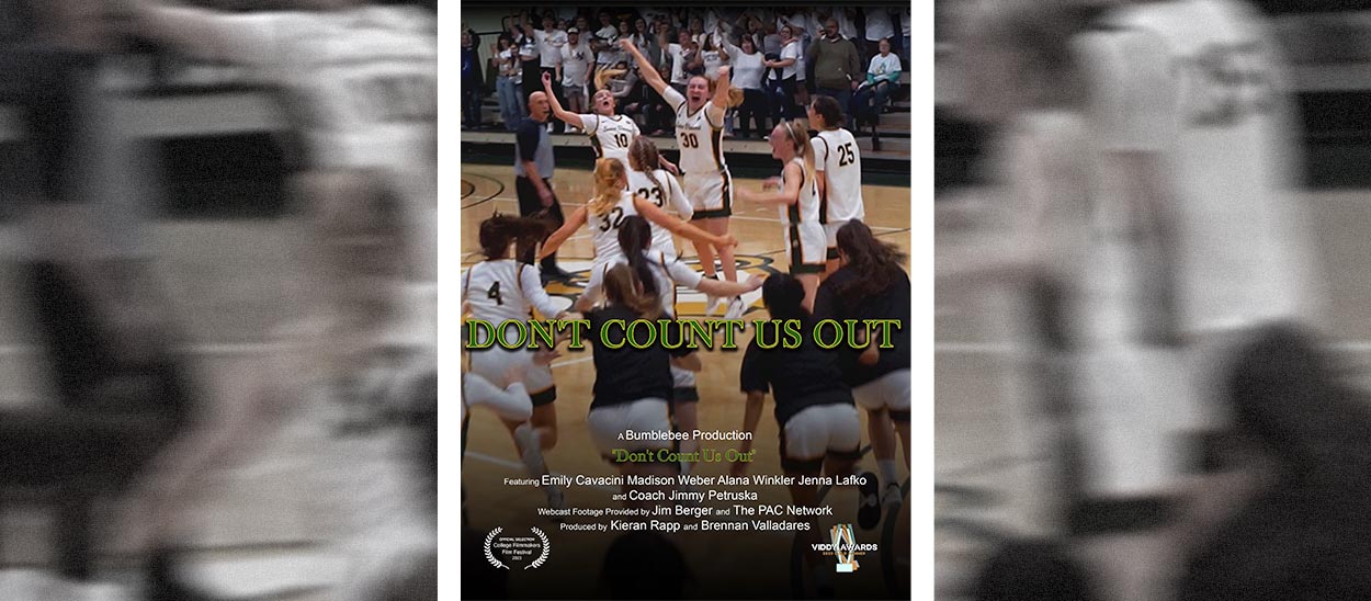 Movie poster for award winning documentary Don't Count Us Out. Movie poster for award winning documentary Don't Count Us Out.