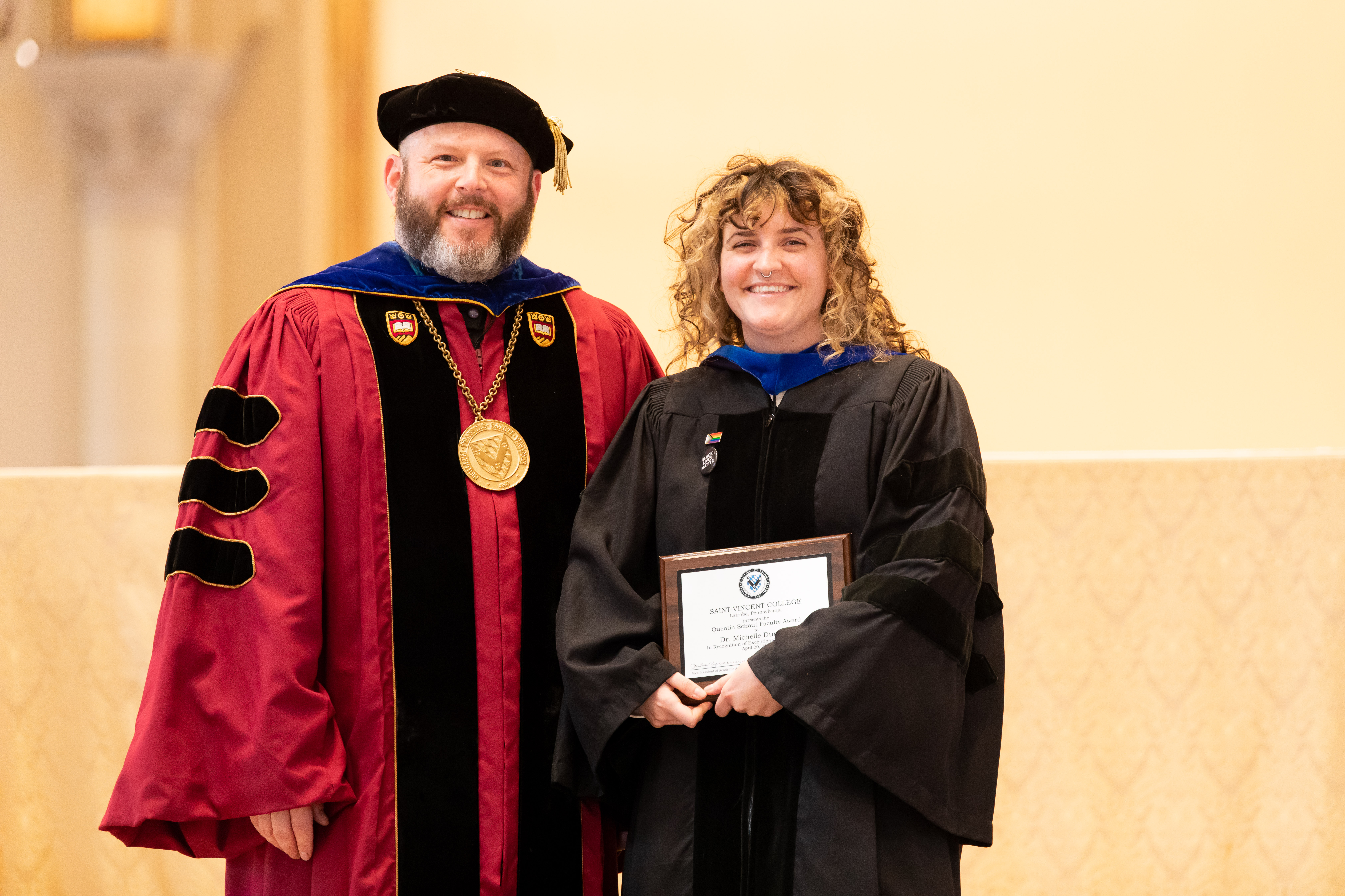 Dr. Michelle Duennes Receives Quentin Schaut Faculty Award 