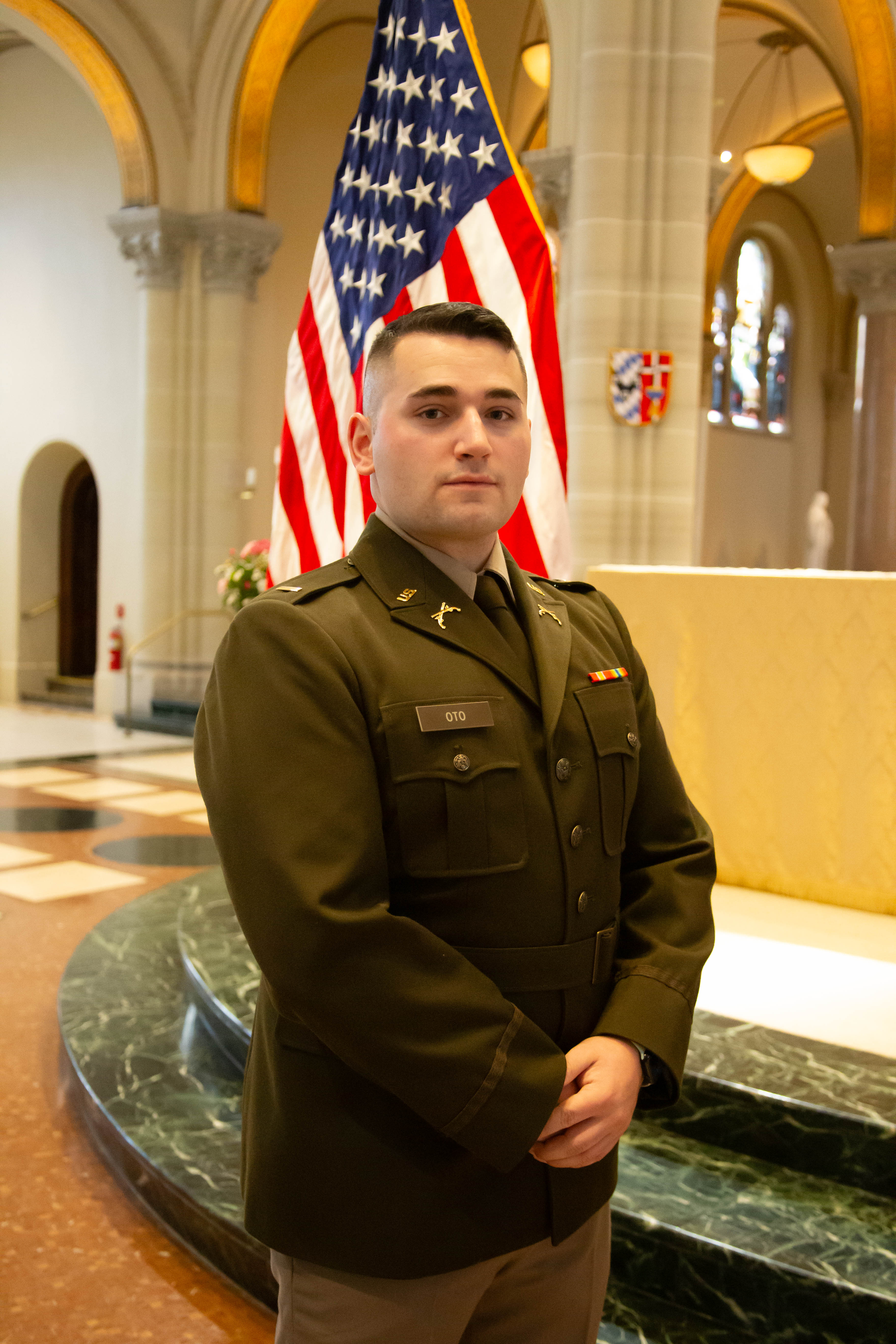 SVC graduate Dominic Oto commissioned as Army officer