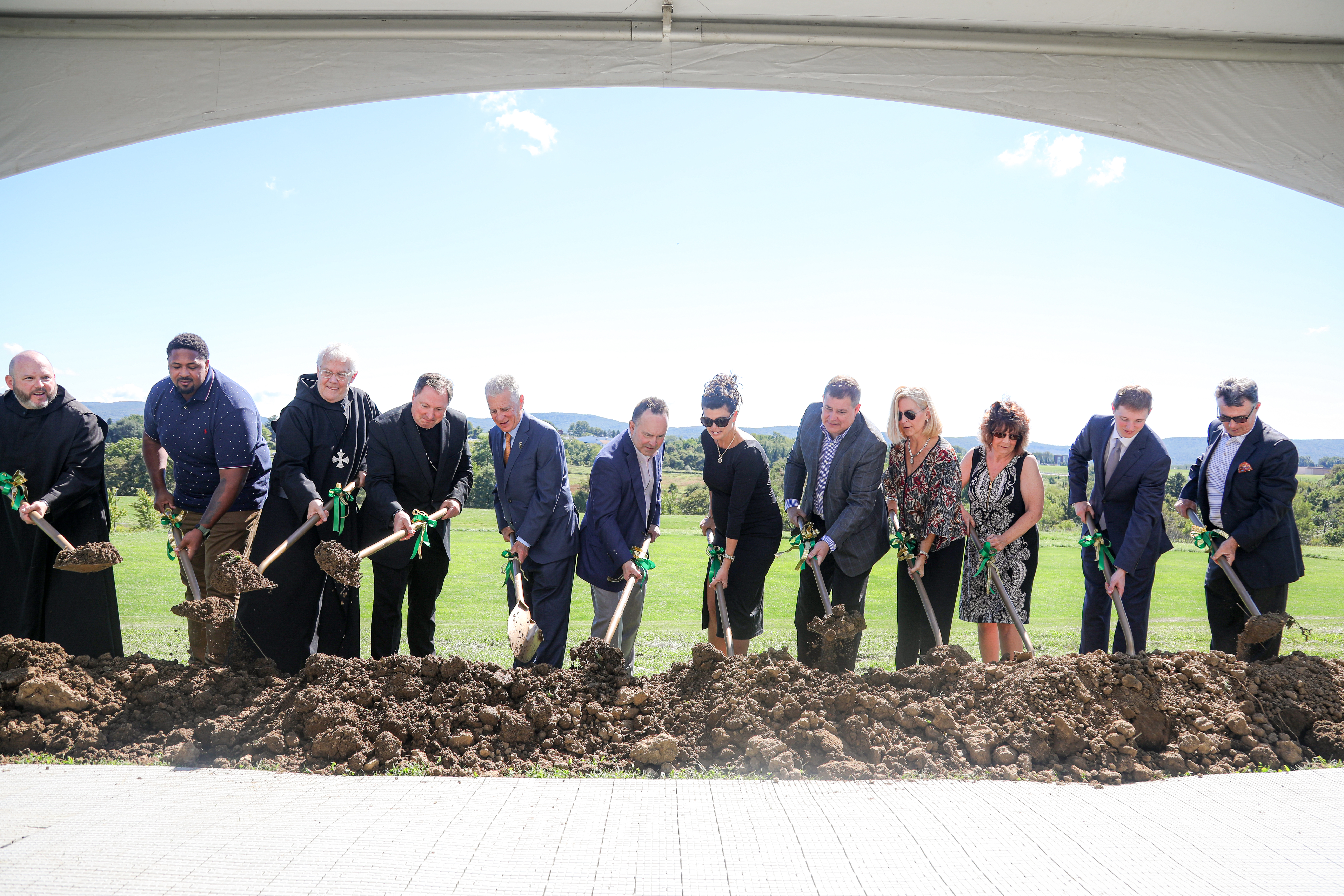 Saint Vincent College breaks ground on Dunlap Family Athletic and Recreation Center