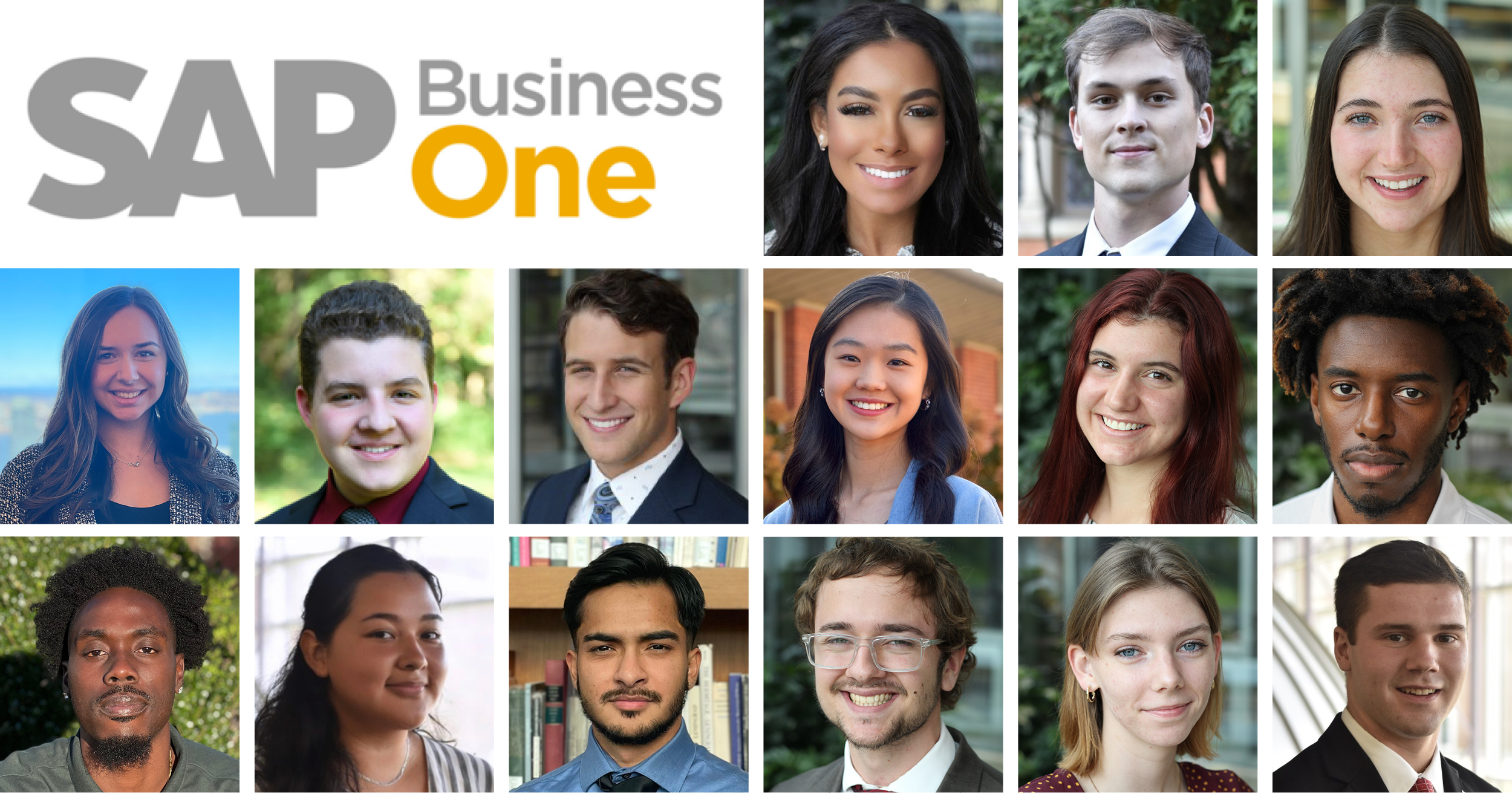 Fifteen SAP Business One students accept SAP internships for Summer 2023